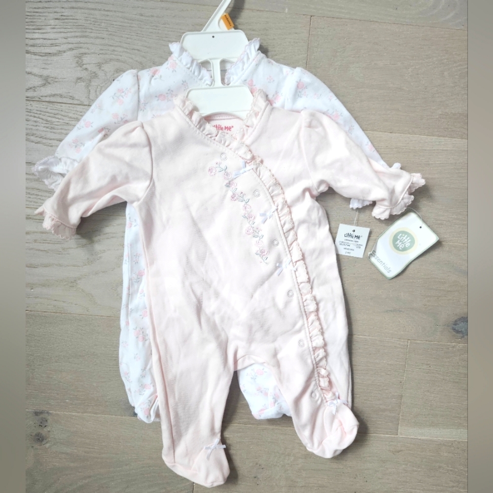 Little ME Newborn 2 Pc Sleeper Set